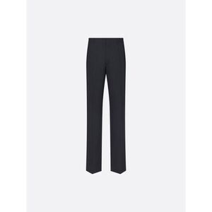DIOR HOMME Men's Pinstripe Tailored Trousers Men BLACK Pants